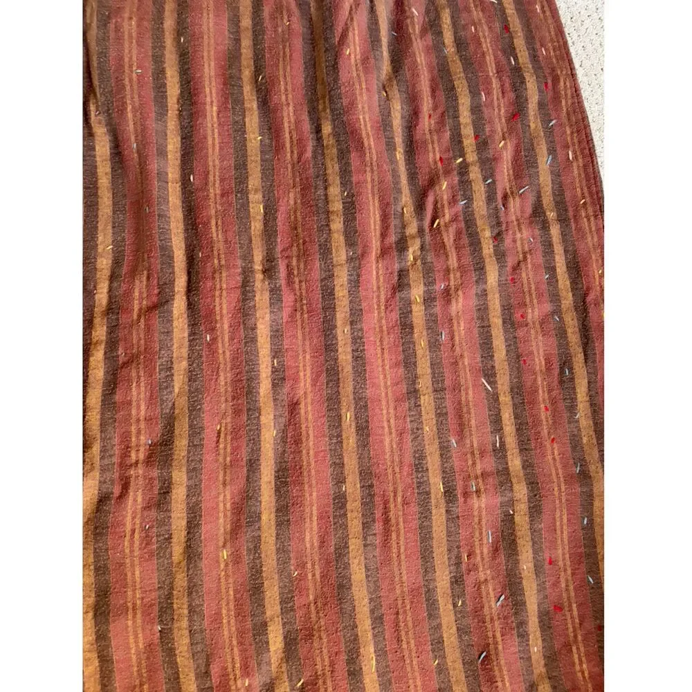 Handmade 1949 Lega Patchwork Crazy Quilt. Darker colors, Beautifully Made
